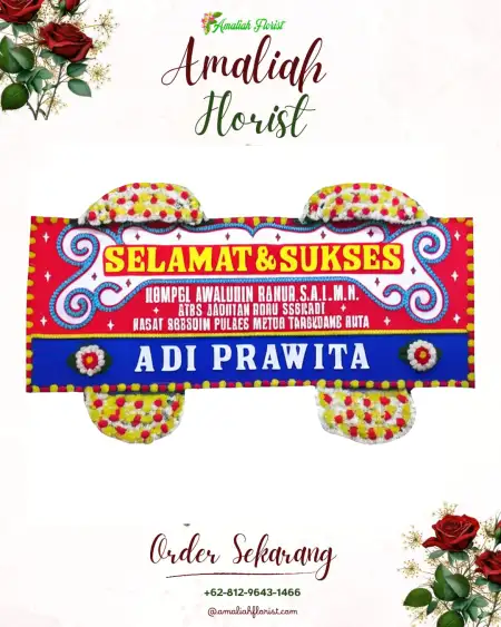 Papan Bunga Ucapan Selamat Ciwedus